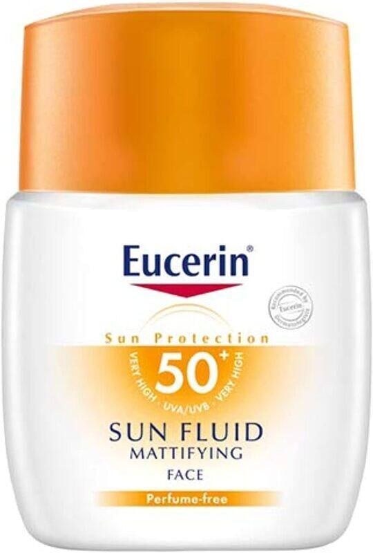 

Eucerin Sun fluid Metrifying SPF 50 Sunscreen, 50ml