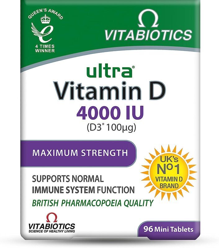 Vitabiotics Ultra Vitamin D Tablets, 96 Tablets