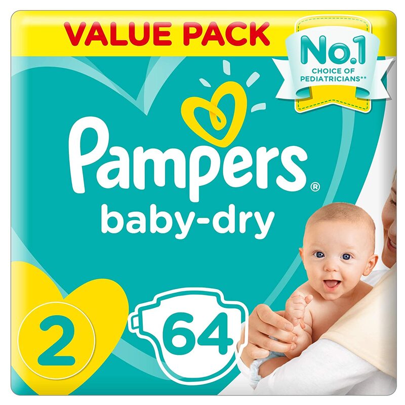 Pampers  2 Small 3-6 64S