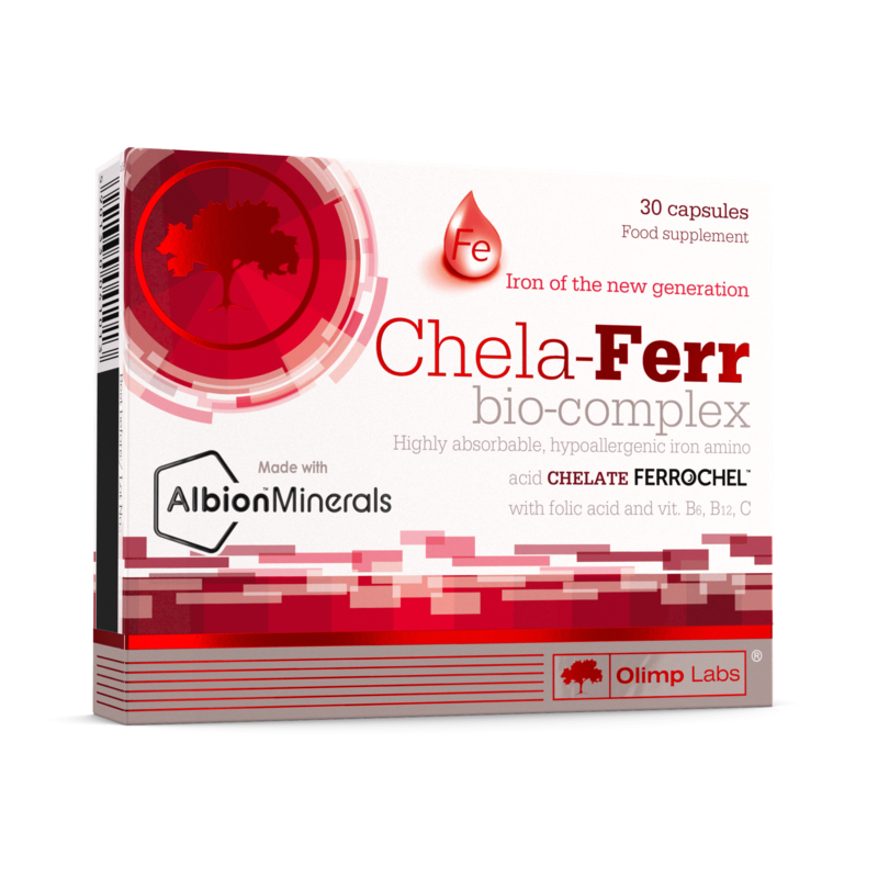 

Olimp Chela-Ferr Bio Complex With Folic Acid Caps 30S