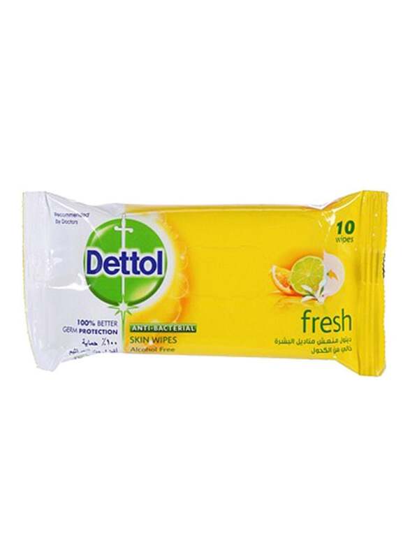 

Reckitt Benckiser DETTOL ANTIBACT WIPES FRESH 10S