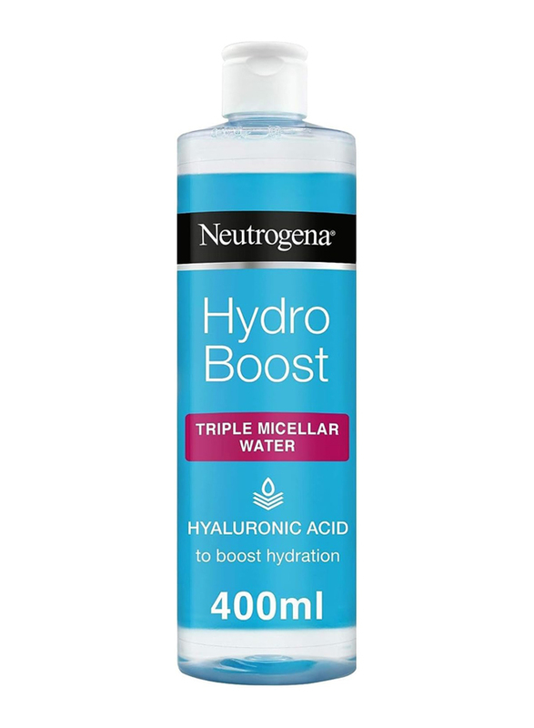 Neutrogena Hydro Boost Triple Micellar Water with Hyaluronic Acid, 400ml