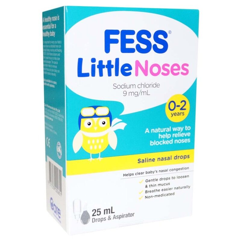 

Care FESS LITTLE SALINE NASAL DROPS 25ML