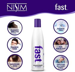 Nisim Fast Fortified Amino Scalp Therapy Conditioner, 300ml