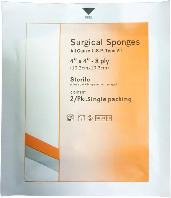 

Bromed Gauze Sponge 4*4 8 Ply