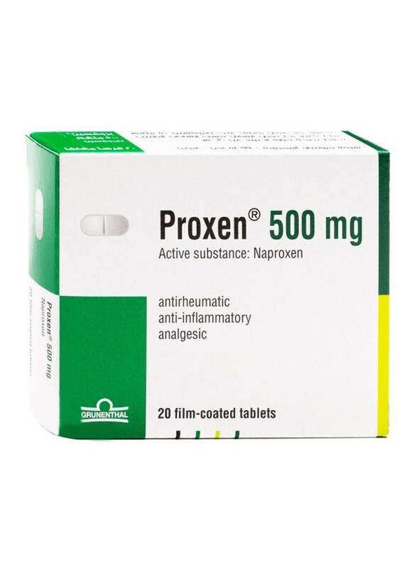 

Grunenthal Proxen 500 Mg Tab 20S