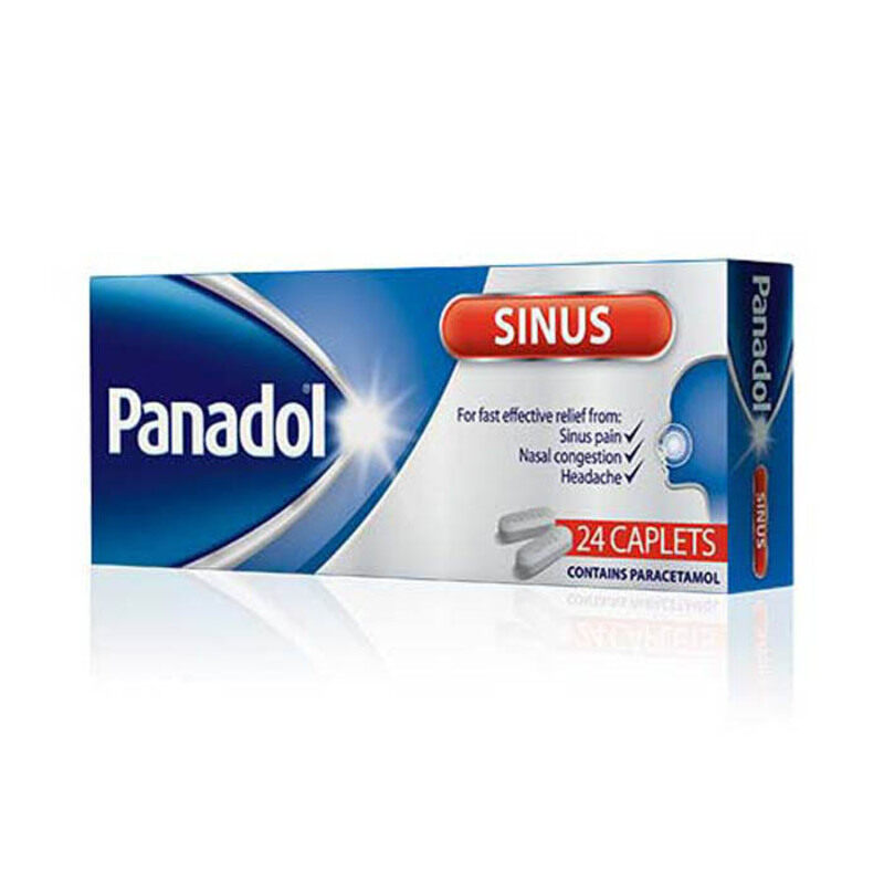 

Glaxo Panadol Sinus Tab 24S