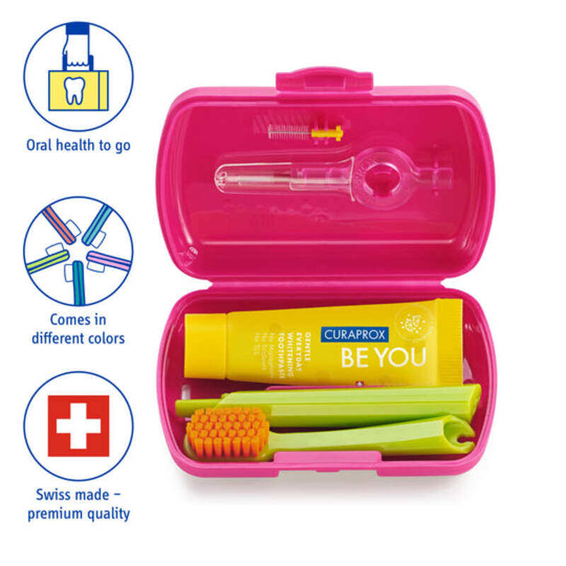 

Curaprox Interdental Travel Set Red