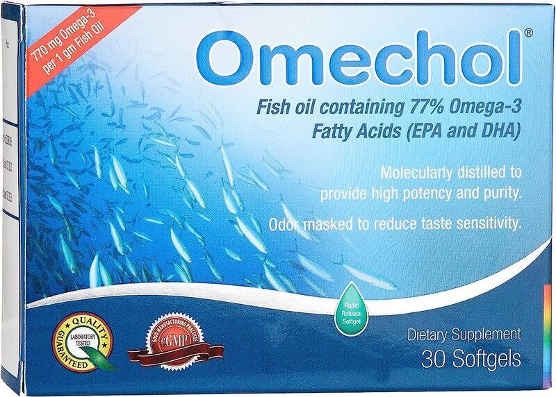 

Vital Health Omechol Softgels, 30 Tablets