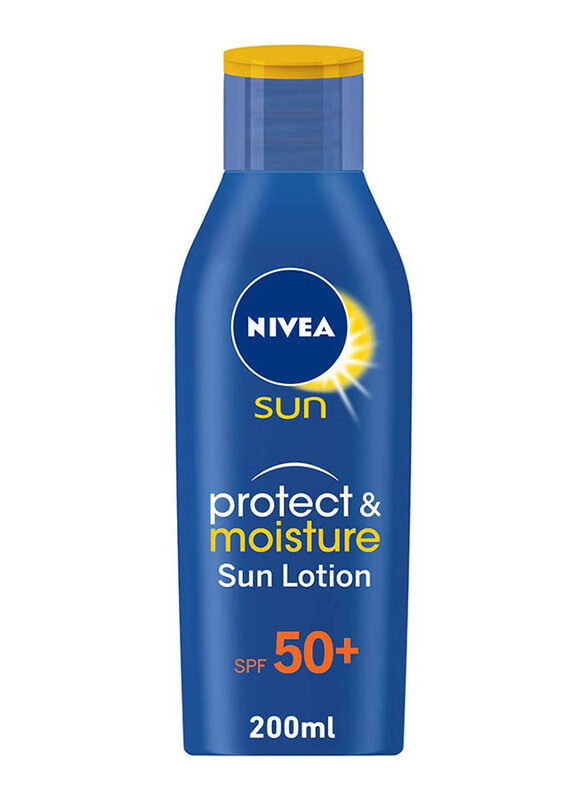 

Nivea Protect & Moisture SPF 50+ Sun Lotion, 200ml