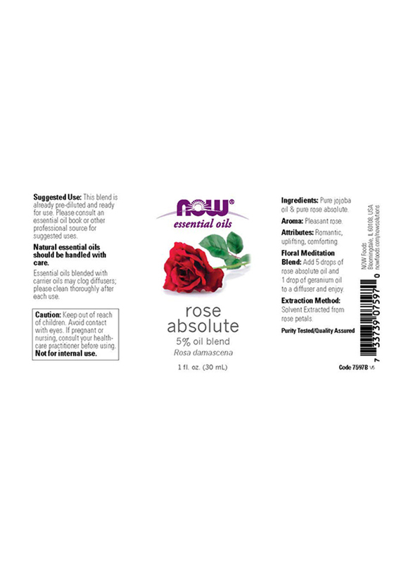 Now Rose Absolute 5% Blend, 1oz