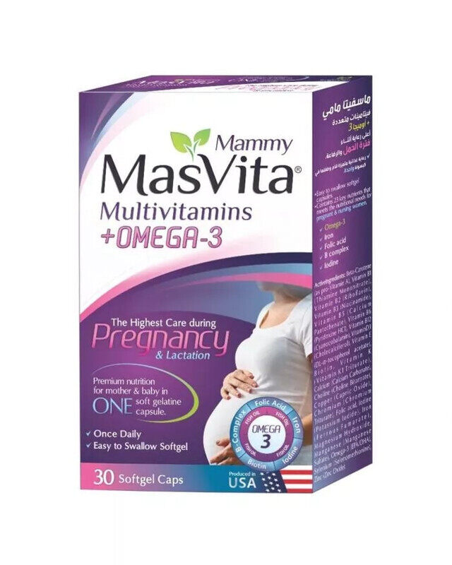 

Masvita Mas Vita Mammy Multi Vitamin 30 X Sgc