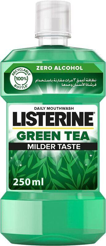 

Listerine Green Tea Mouthwash with Germ-Killing Oral Care, 250ml