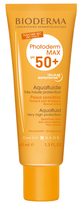 BIODERMA PHOTODERM AQUA FLUIDE TOUCHER SEC NATURAL SPF50 (40ML)