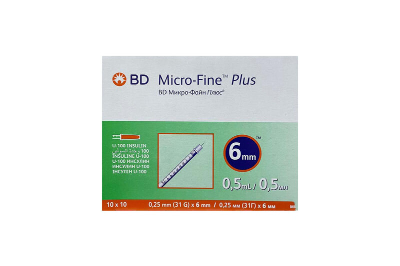 

Bd Microfine 0.5Ml 31G Pen Needle