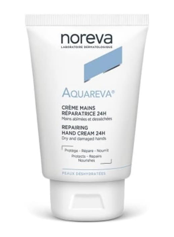 Noreva Aquareva 24H Repairing Hand Cream, 50ml