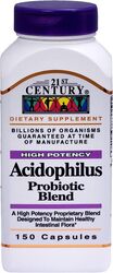 21St Century Acidophilus Probiotic Blend Dietary Supplement, 150 Capsules