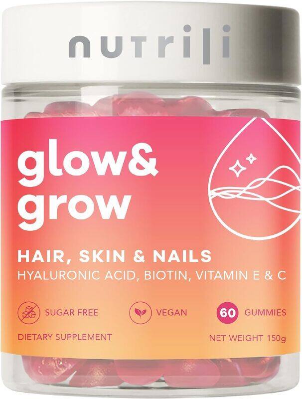 

NUTRILI GLOW & GROW SUGAR FREE GUMMIEs