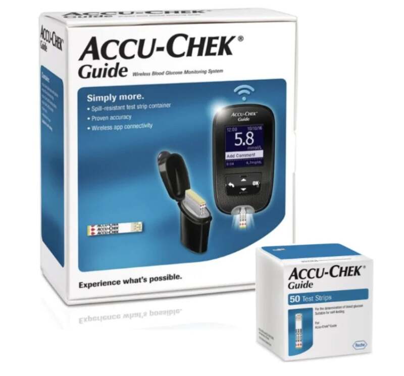 Accu Chek Guide Kit + One Guide Strip 50S