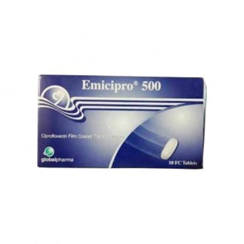 

Global Pharma Emicipro 500Mg 10'S