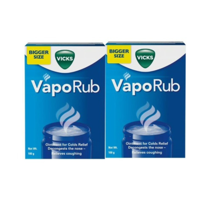 

Vicks Vapo Rub (2*100 Gm Pack) 25%