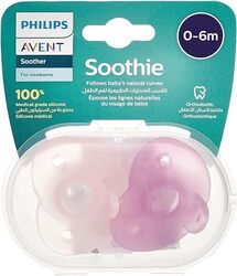 Philips Avent Curved Soothie 0-6M Mixed