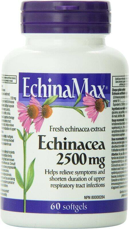 

Webber Naturals Echina Max Herbal Supplement, 2500mg, 60 Softgels