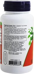 Now Ginkgo Biloba Dietary Supplement, 60mg, 60 Vegetable Capsules