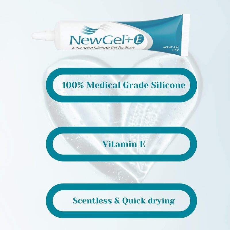 NewGel+E Advanced Silicone Gel for Scars, 15gm