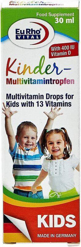 

Eurho Vital Drop Kinder Multi Vitamintropfen Drop, 30ml