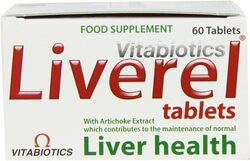 Vitabiotics Liverel Advance Food Supplement, 60 Tablets