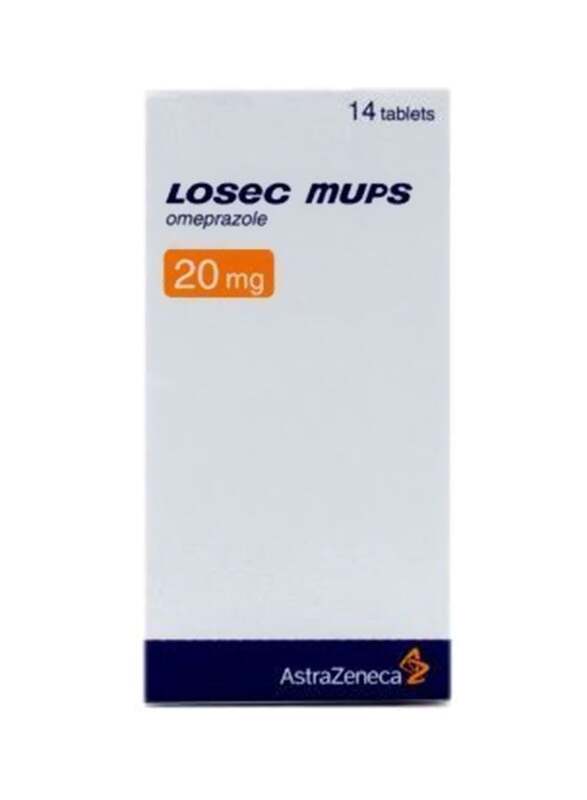 Losec Mups 20Mg Tab 14S