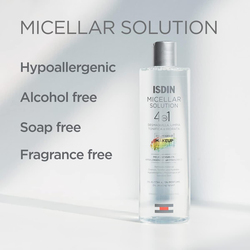 Isdin Face Cleansing Micellar Solution, 400ml