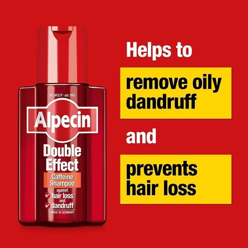 Alpecin Double Effect Caffeine Shampoo, 200ml