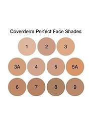 Coverderm Perfect Face Foundation, 3, Beige