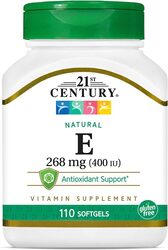 21St Century Vitamin E 268 Mg (400 Iu Natural D-Alpha), 110 Count