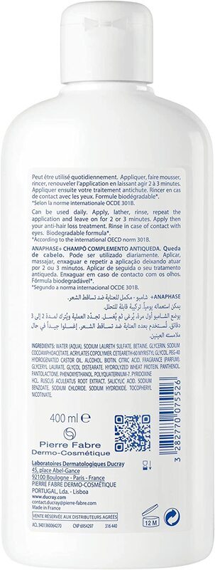 Ducray Anaphase Plus Shampoo, 400ml