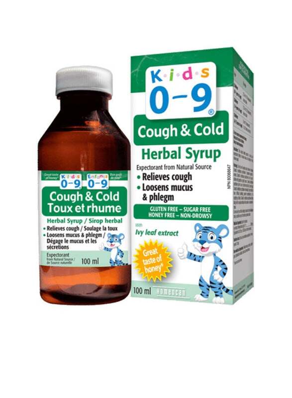 

Homeocan Kids 0-9 Cough & Cold Syr 100Ml S/F