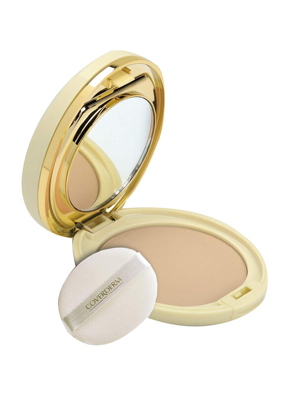 

Coverderm Vanish Anti-Redness Compact Powder, 3, Beige