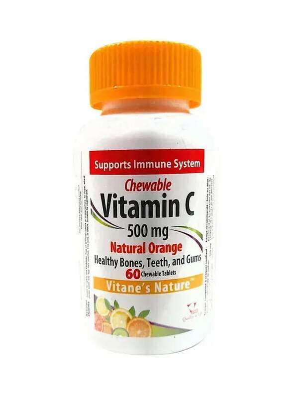 

VITANES NATURE VITAMIN C 500MG ORANGE CHEW TAB 60S