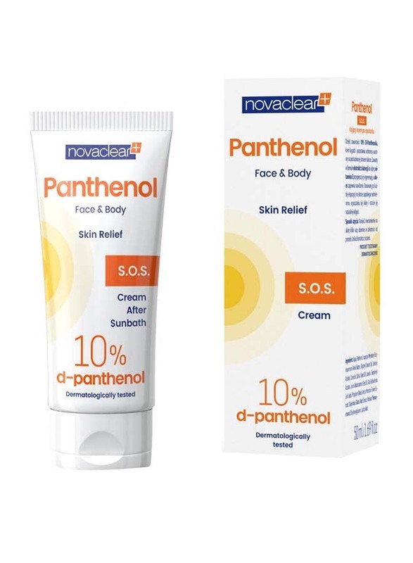 Novaclear Panthenol Face & Body Cream, 50ml
