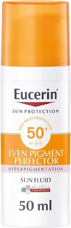 Eucerin Sun Protection Even Pigment Perfector Sun Fluid, SPF 50+, 50ml