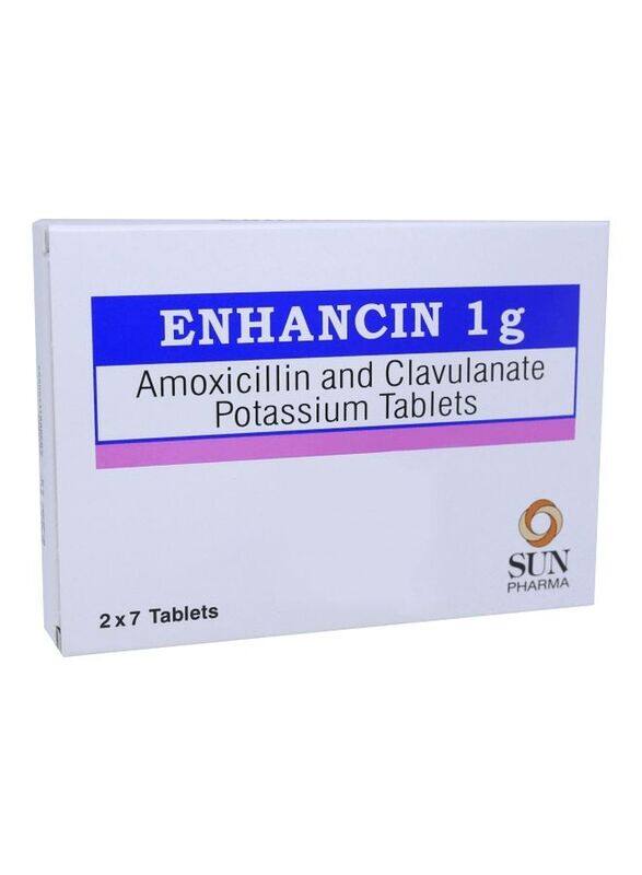 

Ranbaxy Enhancin 1Gm Tab 14S