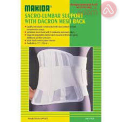 Makida Sacro Lumb Supp W Dacron S 13"