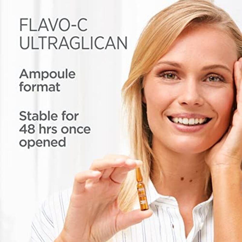 Isdin Ceutics Flavo-C Ultraglican Ampollas Moisturizers Cream, 30ml