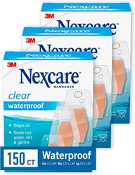 Nexcare Clear Waterproof One Size 50S