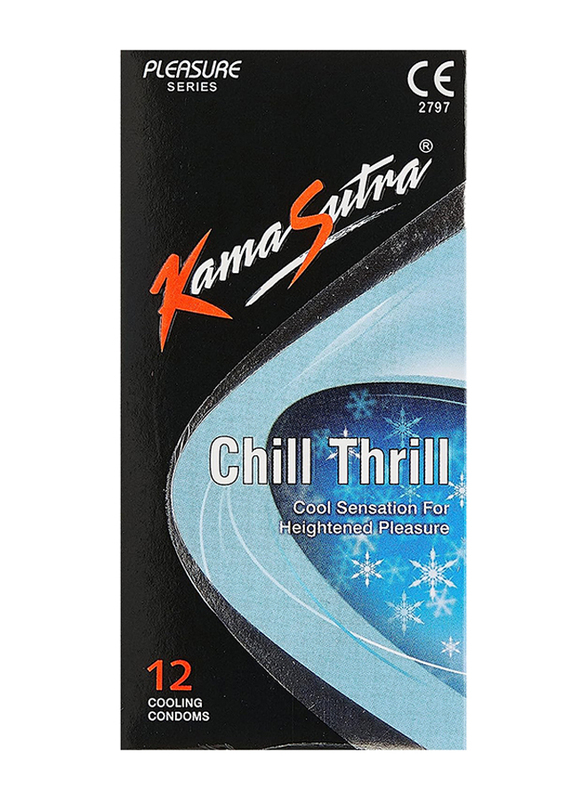 

Kamasutra Chill Thrill Condoms, 12 Pieces