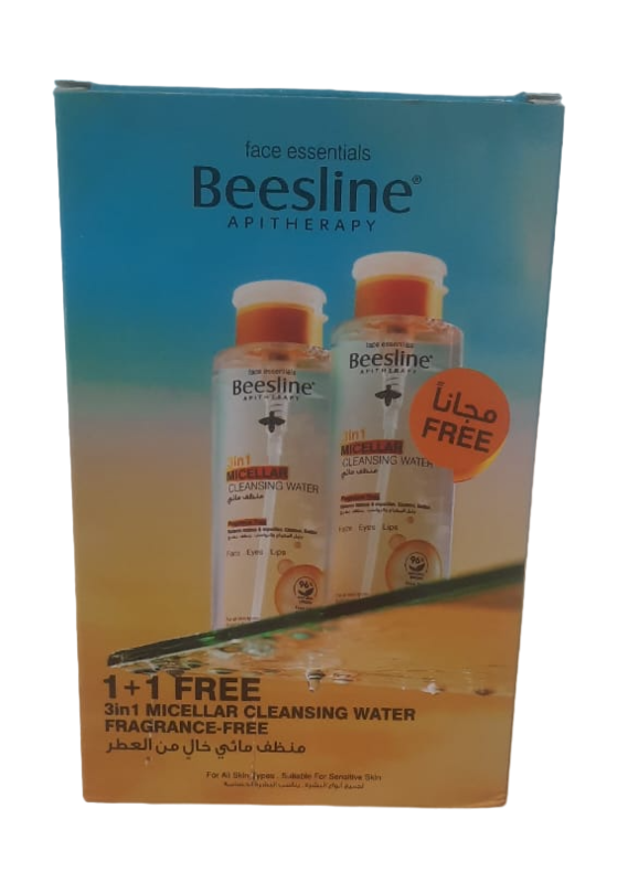 

Beesline 3 In 1 Micellar Cleans Water Frag Free (1+1 Free )