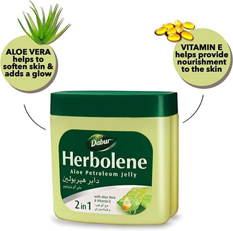 DABUR HERBOLENE ALOE P/JELLY 425 ML