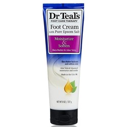 Dr Teals Epsom Salt Foot Cream Shea Butter&Aloe Vera 227G